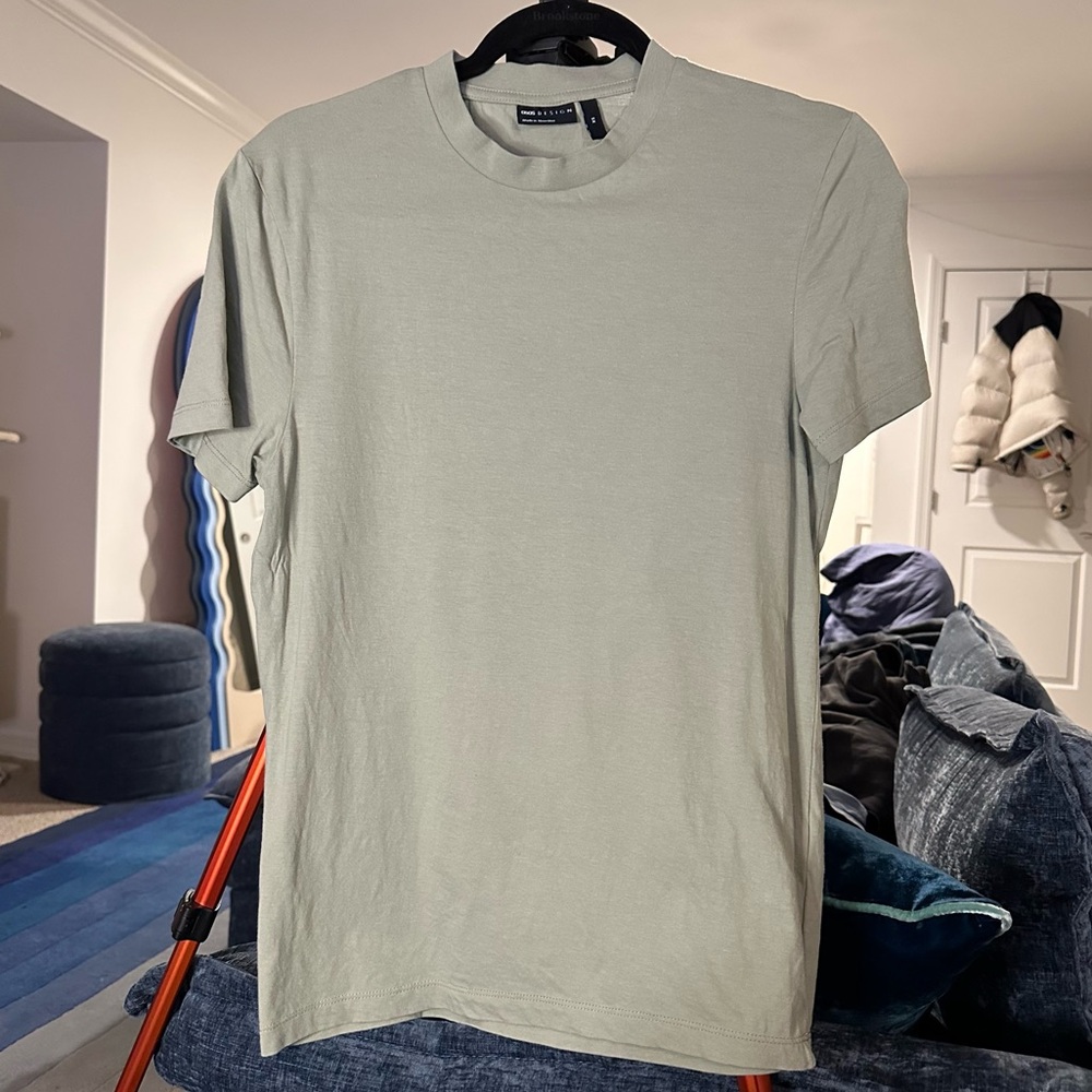 ASOS Design Crewneck T-Shirt in Green